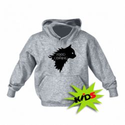 Детское худи Food is coming - PrintSalon