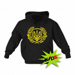 Дитяче худі Герб у вінку - PrintSalon