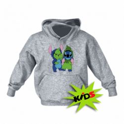 Детское худи Гринч и Стич - PrintSalon