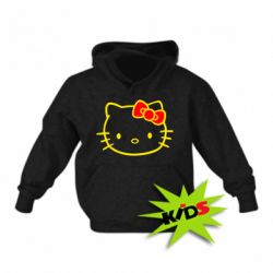 Детское худи Hello Kitty logo - PrintSalon