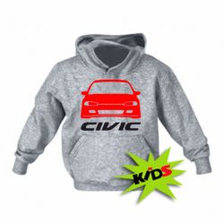 Детское худи Honda Civic - PrintSalon