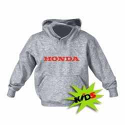 Детское худи Honda надпись - PrintSalon