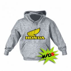 Детское худи Honda Vintage Logo - PrintSalon