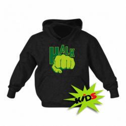 Детское худи Hulk fist - PrintSalon