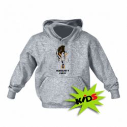 Дитяче худі Humanity first - PrintSalon