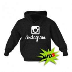 Детское худи Instagram - PrintSalon