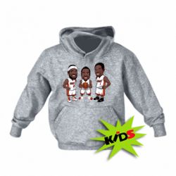 Детское худи "James, Wade and Bosh" - PrintSalon