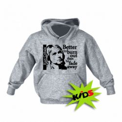 Дитяче худі Kurt Cobain - PrintSalon