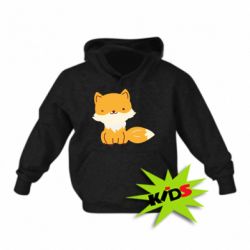 Детское худи Little red fox - PrintSalon