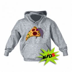 Детское худи Love Pizza 2 - PrintSalon