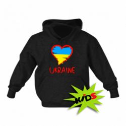 Детское худи Love Ukraine - PrintSalon