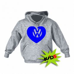 Детское худи Love Volkswagen - PrintSalon