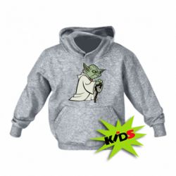 Детское худи Master Yoda - PrintSalon