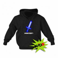 Детское худи Меч Minecraft - PrintSalon