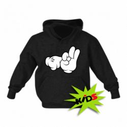 Детское худи Mickey Mouse Hands "Chop-chop" - PrintSalon
