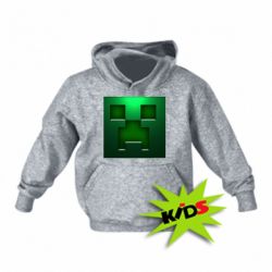Детское худи Minecraft Face - PrintSalon