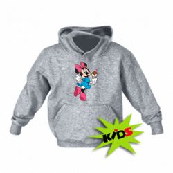 Дитяче худі Minnie Mouse and Ice Cream - PrintSalon