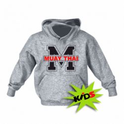 Детское худи Muay Thai Big M - PrintSalon