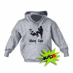 Детское худи Muay Thai Fighters - PrintSalon