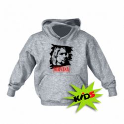 Детское худи Nirvana Kurt Cobian - PrintSalon