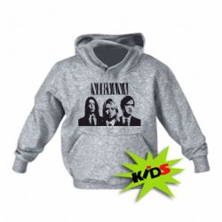 Детское худи Nirvana (Нирвана) - PrintSalon