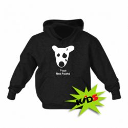 Детское худи Not Found - PrintSalon