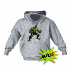Детское худи Очень злой Халк - PrintSalon