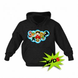Детское худи One peace anime heroes - PrintSalon