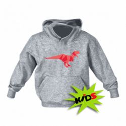 Детское худи Origami dinosaur-PrintSalon Детское худи Origami dinosaur