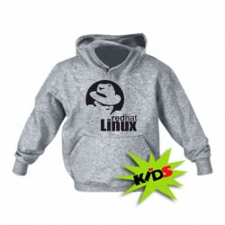 Детское худи Redhat Linux - PrintSalon