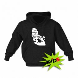 Детское худи Remember who you are - PrintSalon