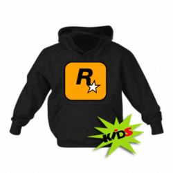 Детское худи Rockstar Games logo - PrintSalon
