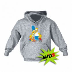 Детское худи Simpsons Family - PrintSalon