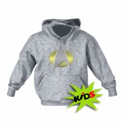 Детское худи Star Trek Gold Logo - PrintSalon