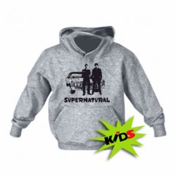 Детское худи Supernatural Братья Винчестеры - PrintSalon