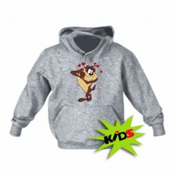 Дитяче худі Taz in love - PrintSalon