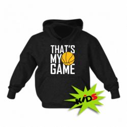 Дитяче худі that's My Game - PrintSalon