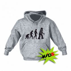 Детское худи The Bing Bang theory Evolution - PrintSalon
