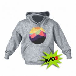 Детское худи The mountains Art - PrintSalon