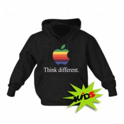Детское худи Think different. - PrintSalon