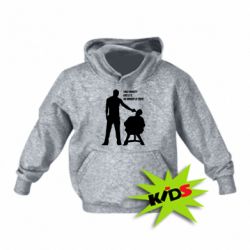 Дитяче худі Three minutes. - PrintSalon