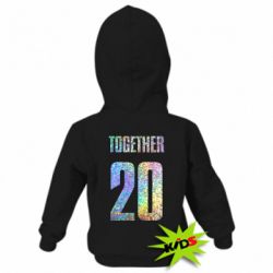 Детское худи Together голограмма