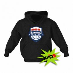 Детское худи USA basketball - PrintSalon