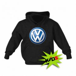 Детское худи Volkswagen 3D Logo - PrintSalon