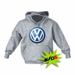 Детское худи Volkswagen Small Logo - PrintSalon