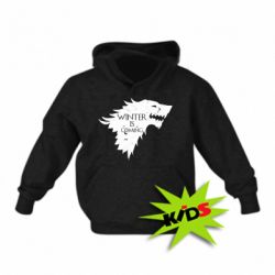 Детское худи Winter is coming soon - PrintSalon