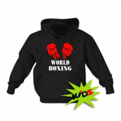 Детское худи World Boxing - PrintSalon