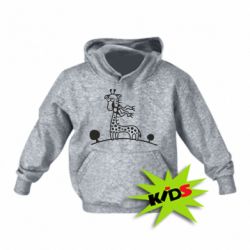 Детское худи жираф - PrintSalon