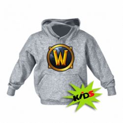 Дитяче худі Значок wow - PrintSalon
