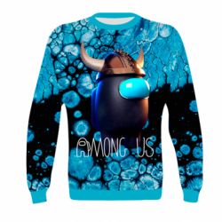 Дитячий 3D світшот Among us Viking - PrintSalon